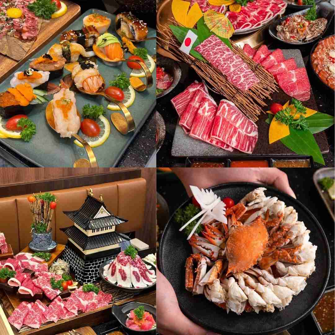 The Grill บุฟเฟ่ต์ยากินิคุ ชาบู ซูชิ ฮาลาล